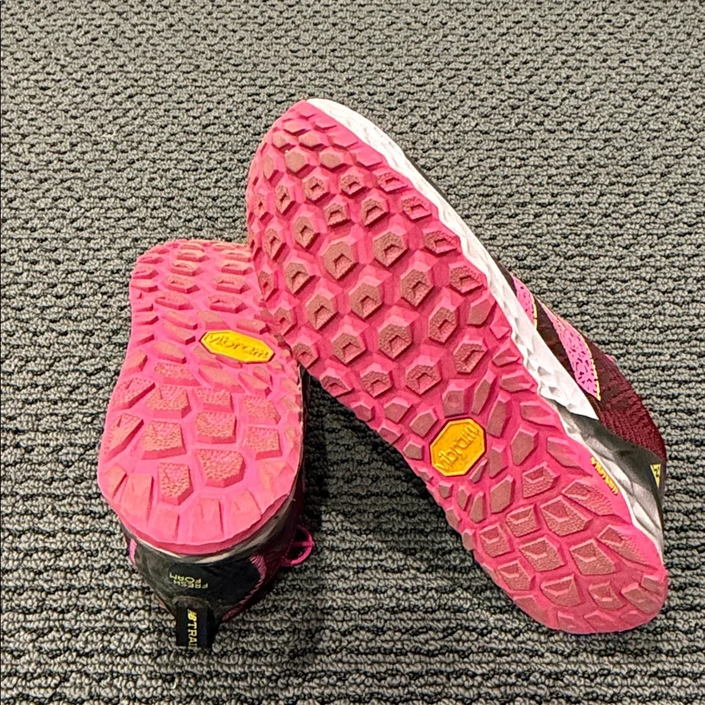 New Balance Women's Burgundy & Hot Pink Athletic Running Shoes - Picture 4 of 5